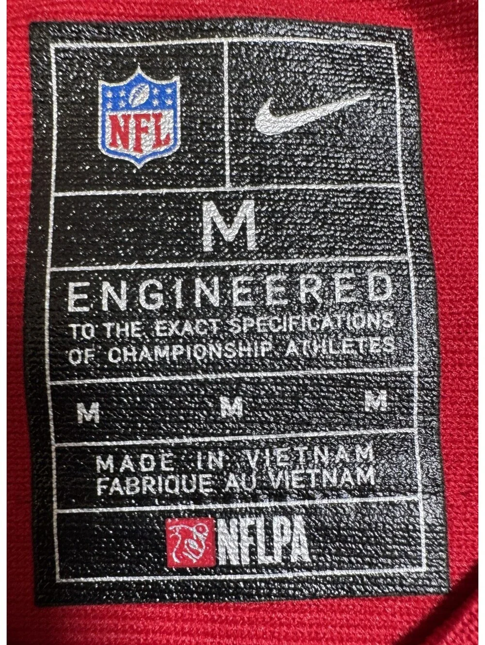 Nike George Kittle San Francisco 49ers Red Jersey Youth M NEW NWT
